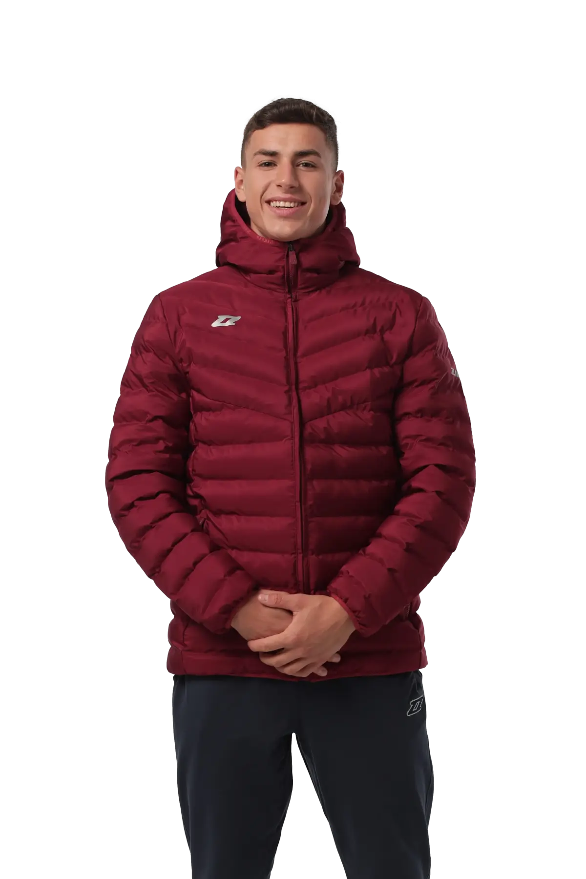 Kurtka Zina Madera 2.0 Senior, bordowy