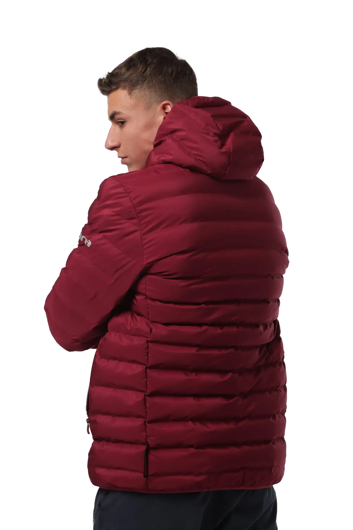 Kurtka Zina Madera 2.0 Senior, bordowy, ujęcie 4