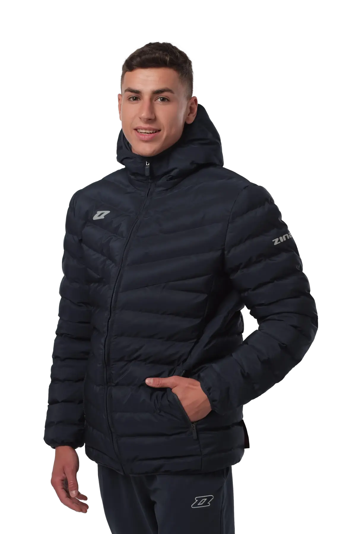 Kurtka Zina Madera 2.0 Senior, granatowy, ujęcie 2