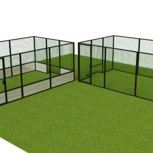 Football Box Modułowy — piłkarski plac zabaw, urządzenie treningowe sportSystems