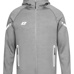 Bluza rozpinana Zina Delta Pro 3.0 Senior, szary melanż