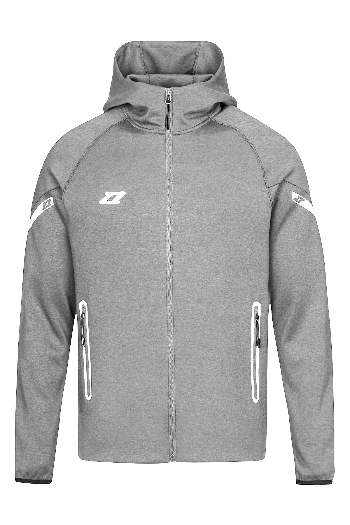 Bluza rozpinana Zina Delta Pro 3.0 Senior, szary melanż