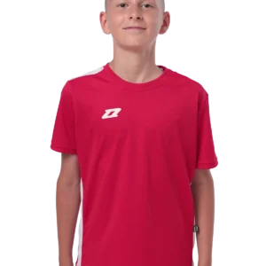 Koszulka meczowa Zina Contra Junior, czerwony / biały