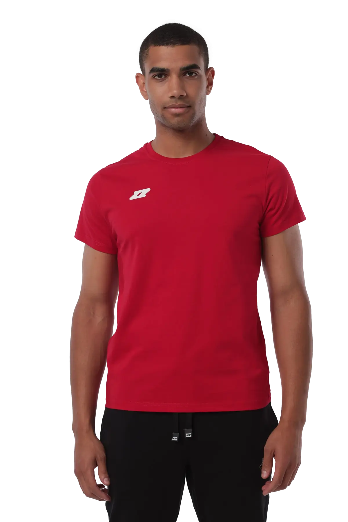T-shirt Zina Classic Senior, czerwony