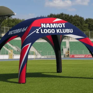 Namiot dmuchany VICTORIA 4x4 m z herbem klubu
